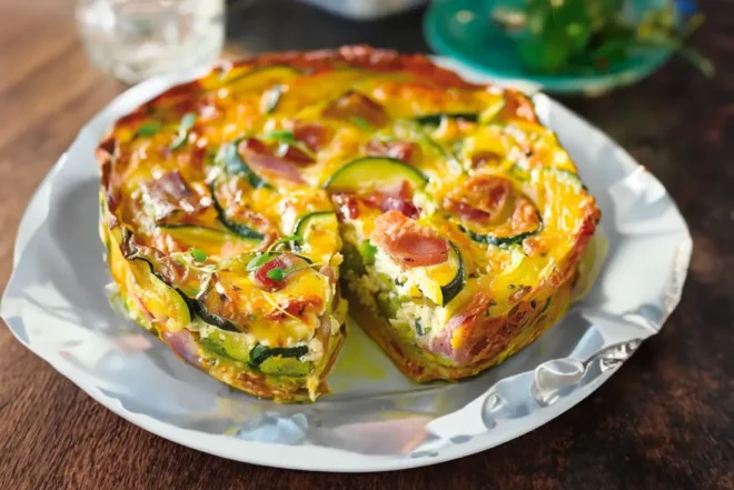 Flan de Courgettes au Jambon : Un Délice Simple et Savoureux