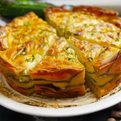 Flan de Courgettes Onctueux et Savoureux