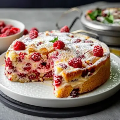 Gâteau Moelleux aux Framboises : Délice Fruité