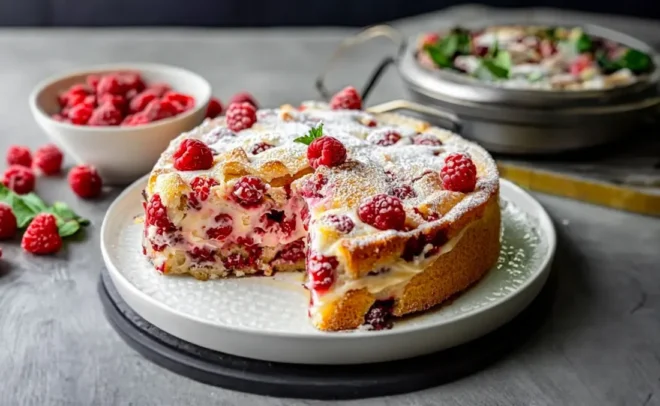 Gâteau Moelleux aux Framboises : Une Douceur Irrésistible