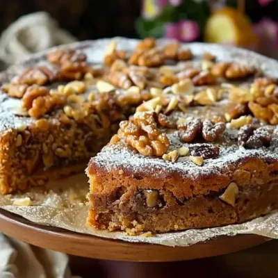 Gâteau Moelleux aux Noix : Recette Facile et Délicieuse