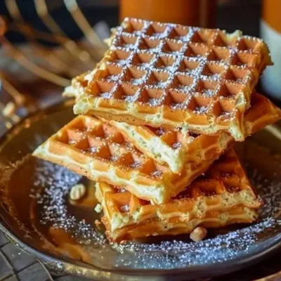 Gaufres Maison Crousti-Moelleuses : Recette Facile