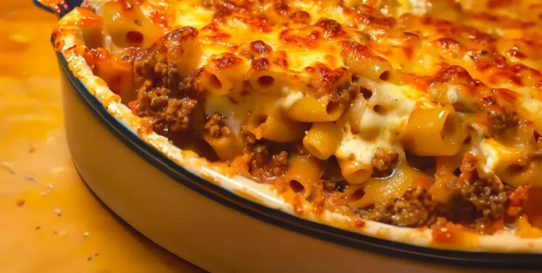 Gratin de Macaronis à la Bolognaise
