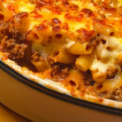 Gratin de Macaronis à la Bolognaise Savoureux
