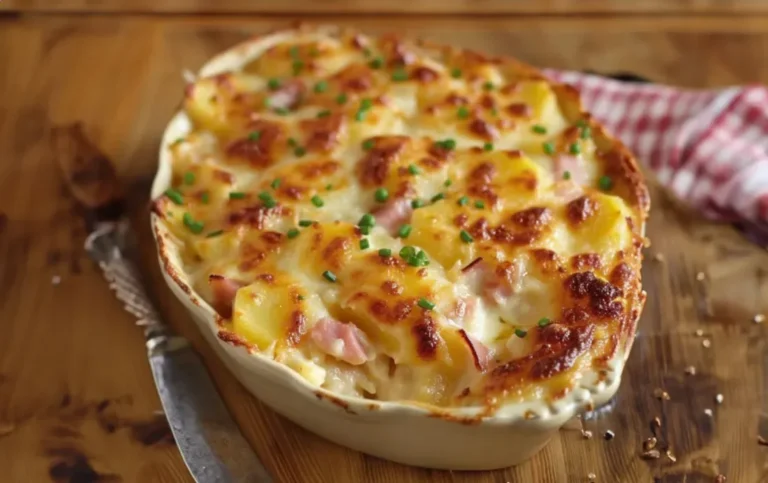 Gratin de Chou-Fleur et Pommes de Terre Savoureux