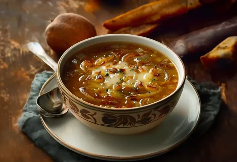 La Meilleure Soupe à l’Oignon au Monde