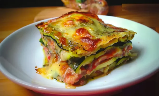 Lasagnes aux Courgettes et Jambon : Recette Facile