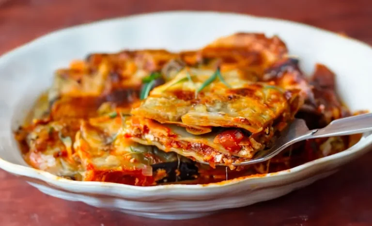 Lasagnes Végétariennes aux Tomates et Ricotta