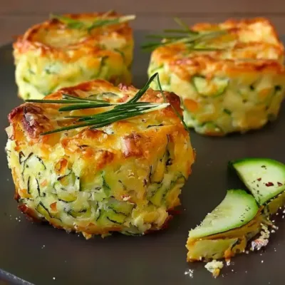 Moelleux à la Courgette et au Chèvre Savoureux
