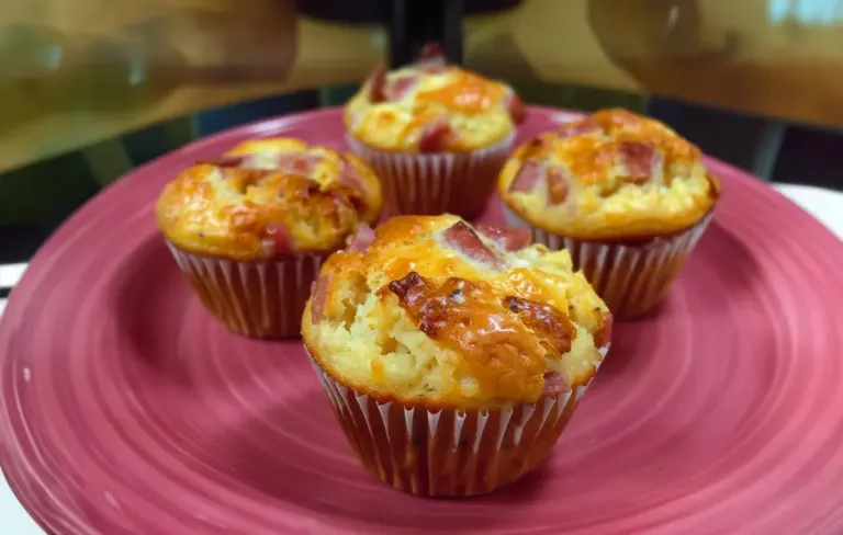 Muffins au Jambon et Kiri