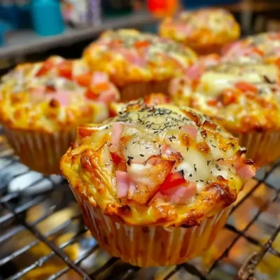 Muffins Salés Façon Pizza : Délicieux et Légers