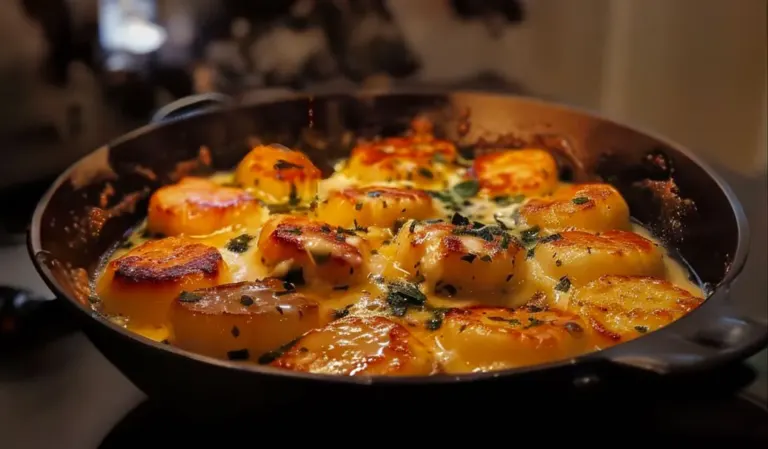 Noix de Saint-Jacques sur Fondue de Poireaux