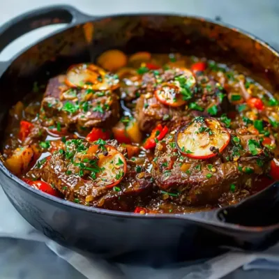 Osso Bucco de Veau : Recette Traditionnelle Italienne