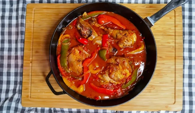 Poulet Basquaise en mode facile et rapide!