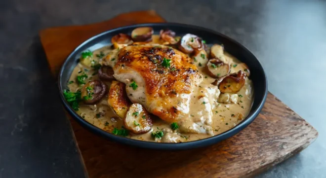 Poulet César Fondant