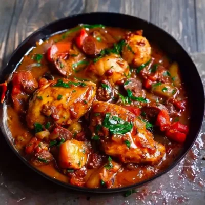Poulet Sauté au Chorizo : Recette Savoureuse