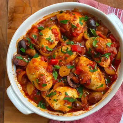 Poulet Sauté au Chorizo : Recette Savoureuse