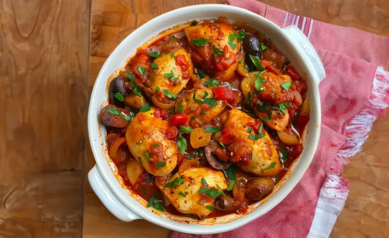 Poulet Sauté au Chorizo