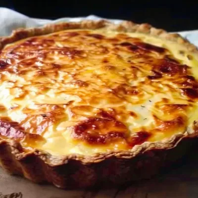 Quiche Soufflée au Fromage : Légère et Savoureuse
