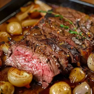 Rôti de Boeuf au Four Simplifié et Savoureux