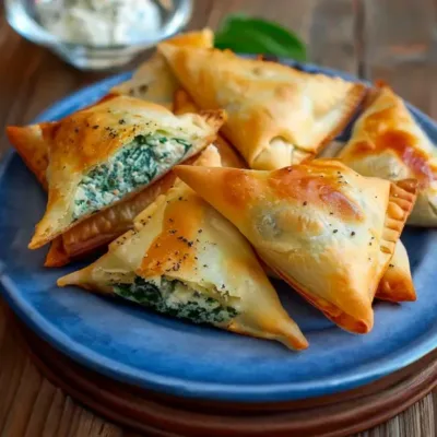 Samoussas Épinards et Ricotta Savoureux