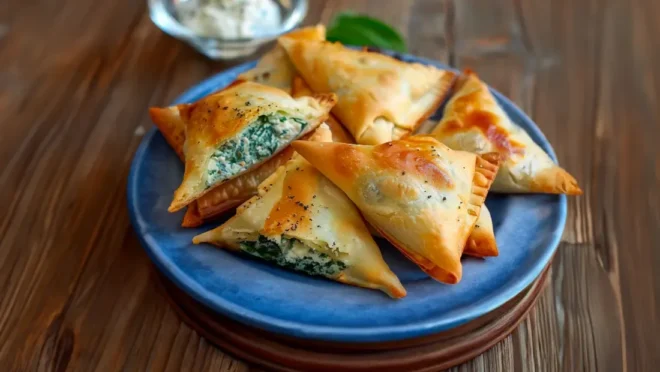 Samoussas Épinards et Ricotta Savoureux