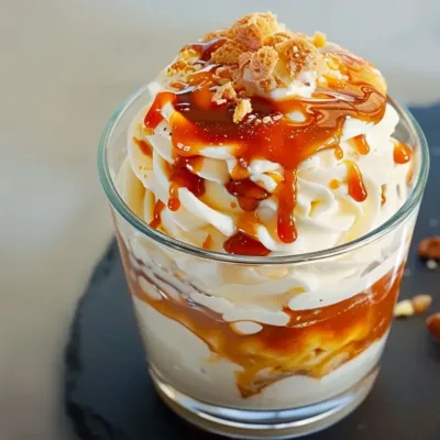 Sundae Caramel Maison : Dessert Gourmand et Élégant