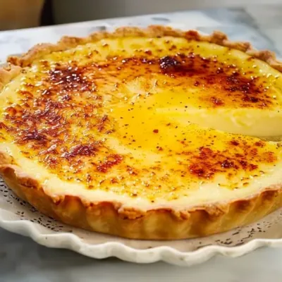 Tarte à la Crème Brûlée : Un Délice Sucré
