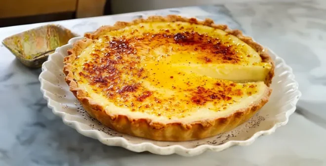 Tarte à la Crème Brûlée : Un Délice Sucré