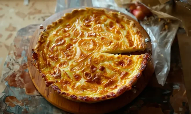 Tarte à l&rsquo;oignon rapide
