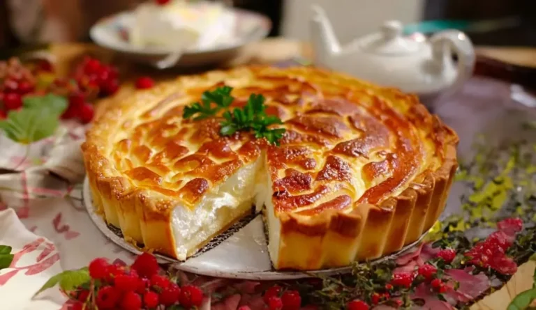 Tarte Alsacienne au Fromage Blanc : Recette Facile