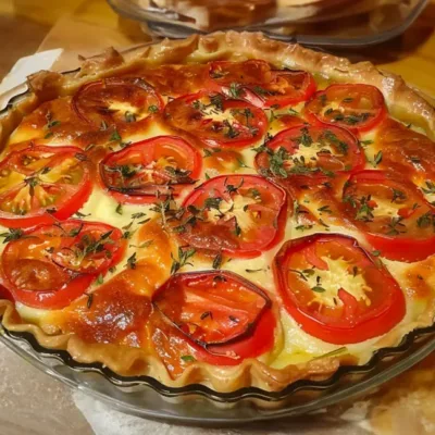 Tarte Thon, Tomate et Moutarde : Recette Savoureuse