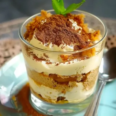 Tiramisu au Caramel Beurre Salé : Un Délice Italien