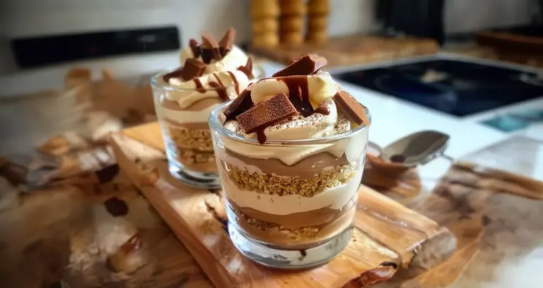 Tiramisu Kinder Bueno et Mascarpone en Verrines