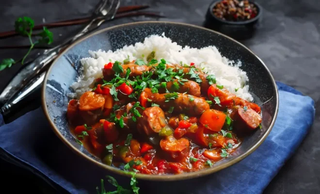 Un Rougail Saucisse Délicieux