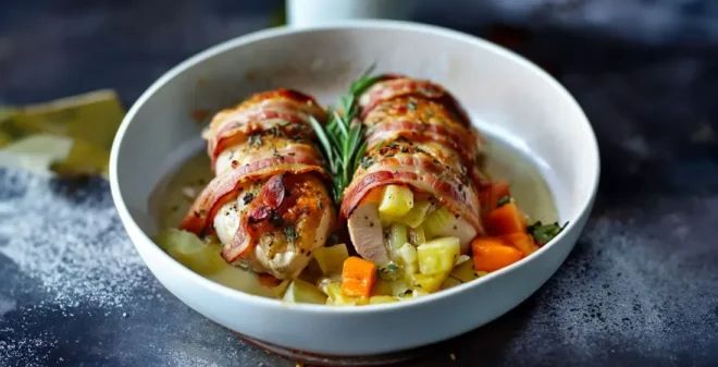 Blancs de Poulet Farcis au Cantal