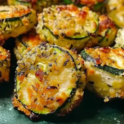 Bouchées de Courgette à l'Ail Savoureuses