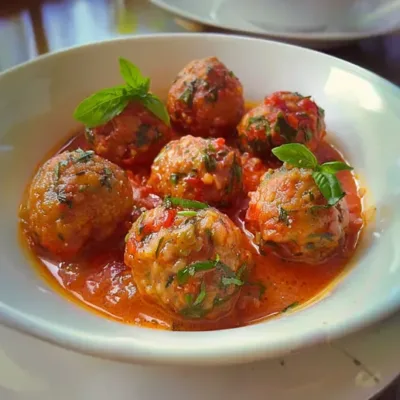 Boulettes de Viande à l’Italienne Savoureuses