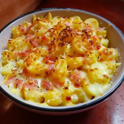 Carbonara de Pommes de Terre Savoureuse