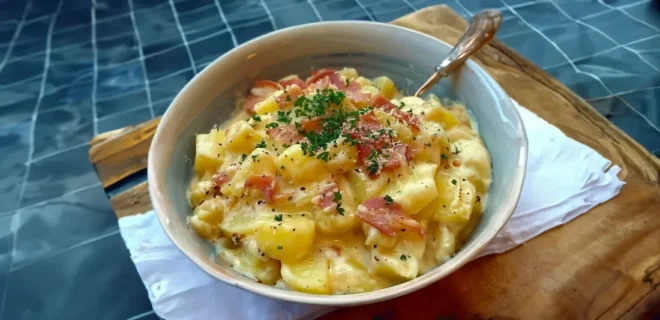 Carbonara de Pommes de Terre
