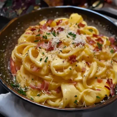 Carbonara de Pommes de Terre Savoureuse