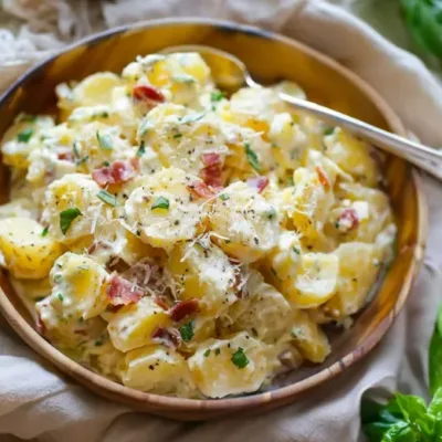 Carbonara de Pommes de Terre Savoureuse