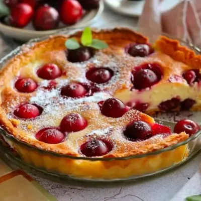 Clafoutis aux Cerises Facile et Délicieux