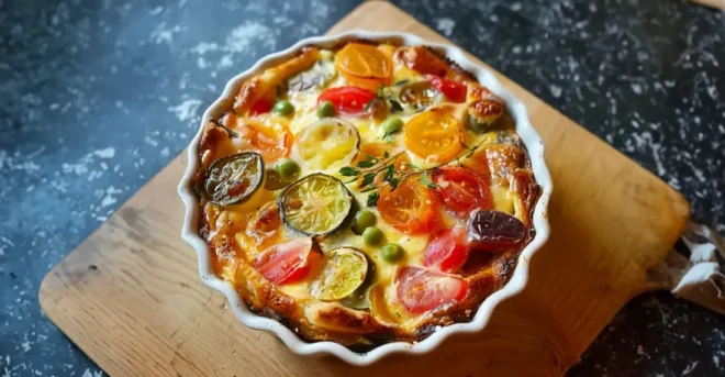 Clafoutis aux Légumes d&rsquo;Été