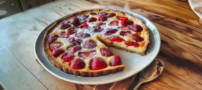 Clafoutis Léger aux Fraises