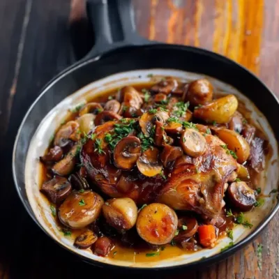 Coq au Vin Maison : Recette Traditionnelle