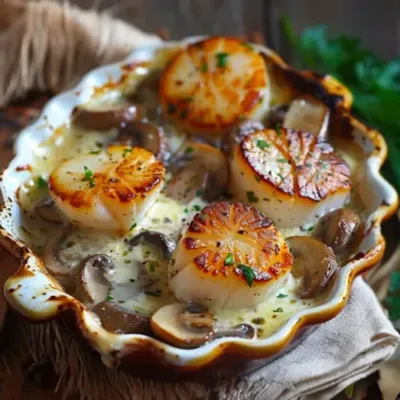 Coquilles Saint-Jacques Savoyardes : Recette Élégante