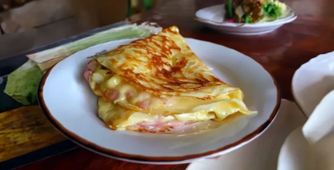 Crêpes Légères Croque-Monsieur