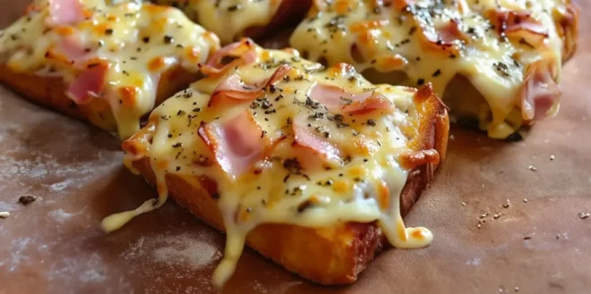 Croque Monsieur Façon Pizza