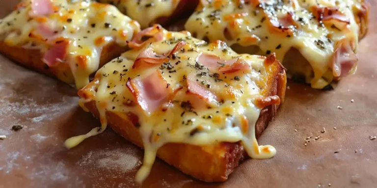 Croque Monsieur Façon Pizza